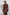 Kaia Brown Single-Breasted Pleated-Waist Suit 2-Piece - back view | ELAGIA