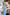 Sky-Blue V-neck Cocktail Midi Dress - styled look | ELAGIA