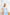 Sky-Blue Off-The-Shoulder Midi Dress - close-up detail | ELAGIA