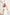 White Off-The-Shoulder Midi Dress - close-up detail | ELAGIA