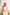 Pearl-White Satin Strapless Midi Dress - back view | ELAGIA