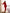 Red Keyhole Cut-Out Long-Sleeve Midi – Crepe fabric, back view with long sleeves and midi length