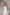 White Strapless Peplum Sheer Flared Skirt Dress - back view | ELAGIA