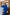 Blue Puff Sleeve Wrap Dress - view 11 | ELAGIA