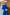 Blue Puff Sleeve Wrap Dress - view 12 | ELAGIA