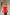 Red Strapless Peplum Sheer Flared Skirt Dress - close-up detail | ELAGIA