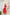 Red Off-The-Shoulder Draped Sleeve Midi Dress - front view | ELAGIA