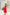Red Off-The-Shoulder Draped Sleeve Midi Dress - side view | ELAGIA