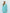 Tiffany-Blue Single-Breasted Oversized Suit 2-Piece - back view | ELAGIA