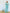 Tiffany-Blue Single-Breasted Oversized Suit 2-Piece - front view | ELAGIA