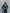 Anne Emerald Puff Sleeve Midi Dress - back view | ELAGIA