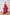 ELAGIA womens red suit set - sleeveless deep V-neck jumpsuit front view on model