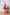 Red Satin Strapless Flared Mini Dress - close-up detail | ELAGIA