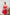 Red Satin Strapless Flared Mini Dress - front view | ELAGIA