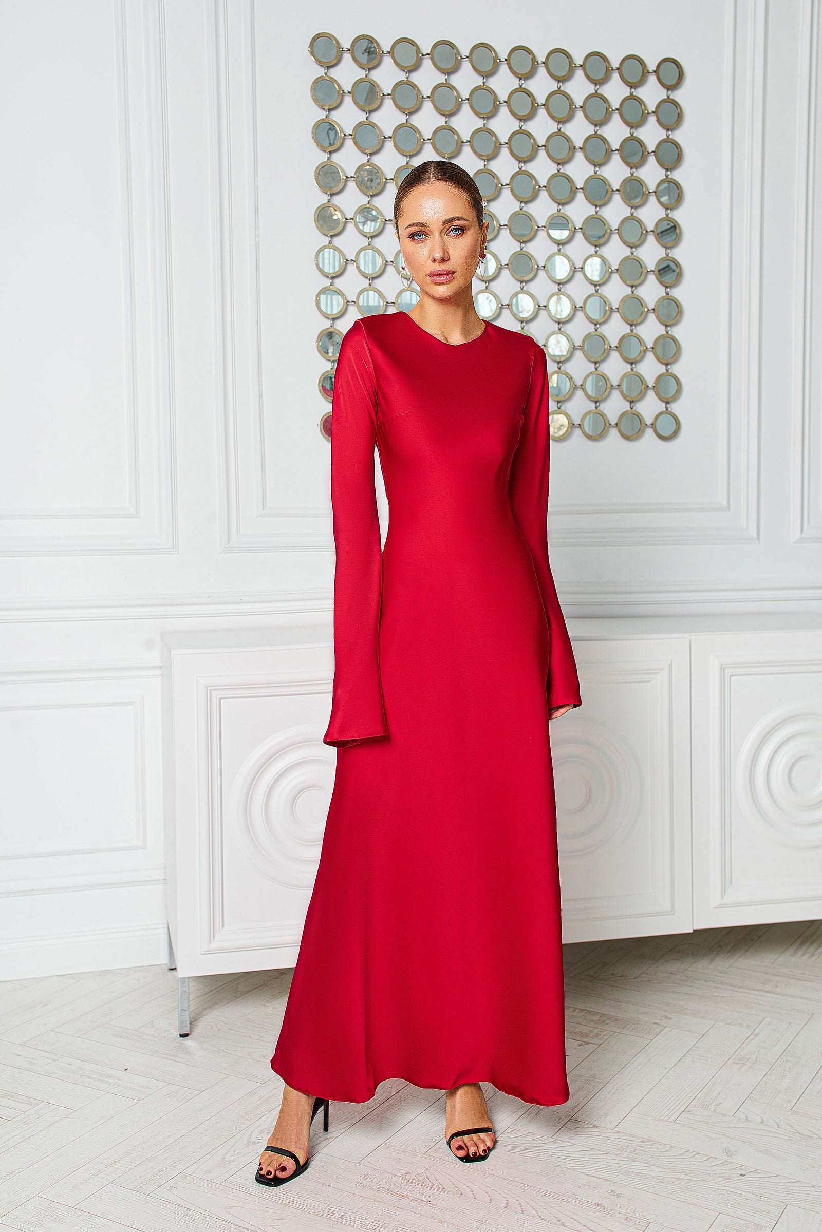 Ellison Maxi Dress - Red