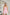 Pink Sweetheart Strapless White Hem Mini Dress - back view | ELAGIA