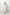 Alexa White Strappy Maxi Dress - front view | ELAGIA
