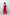 Red Wrap High Waisted Regular Fit Pants - back view | ELAGIA
