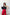 Red Wrap High Waisted Regular Fit Pants - close-up detail | ELAGIA