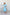 Sky-Blue Puff Sleeve Midi Dress - view 14 | ELAGIA