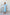 Sky-Blue Puff Sleeve Midi Dress - view 13 | ELAGIA