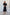 Black Puff Sleeve Midi Dress - front view | ELAGIA