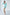 Tiffany-Blue Sweetheart Puff-Sleeve Mini Dress - view 7 | ELAGIA