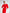 Red Puff-Sleeve Midi Dress - back view | ELAGIA