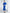 Blue Puff-Sleeve Midi Dress - view 11 | ELAGIA