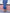 Simonetta Blue Tweed Ruffle-Hem Pencil Skirt