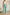 Elagia Tiffany-Blue Linen Belted Palazzo Pants - front view | ELAGIA