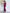 Tiziana Bordeaux V-Neck Puff-Sleeve Flared Skirt Suit 2-Piece