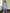 Ginevra Sky-Blue One-Shoulder Cape-Sleeve Maxi Dress
