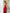 Cecilia Red Satin Lace-Trim V-Neck Maxi Dress