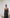 Monica Black Satin Spaghetti-Strap Dropped-Waist Maxi Dress - side view | ELAGIA