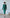 Paola Emerald Button-Detail Long Sleeve Peplum Midi Dress
