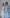 Sky-Blue Satin One-Shoulder Cut-Out Midi Dress