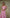 Pink Off-The-Shoulder Draped Sleeve Midi Dress - side view | ELAGIA