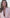Simonetta Pink Tweed Ruffle-Hem Pencil Skirt