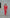 Anne Red Puff Sleeve Midi Dress - side view | ELAGIA