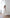 White Square-Neck Ruffle Hem Midi – crepe fabric, back view displaying open neckline design