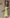 Yellow Puff-Sleeve Ruffle-Hem Midi Dress – crepe fabric with tiered hem detail, back view