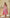 Pink Shell-Pleated Bustier Spaghetti Strap Midi Dress