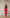 Kaia Red Asymmetric Overlay Straight-Leg Pants