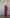 Red sheer sleeve V-neck top and maxi skirt set – crepe fabric, back view