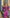 Purple Puffed Sleeve Midi Dress