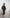 ELAGIA black puffed sleeve midi prom dress back view - 3 piece women's suit purple business suit women