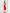 ELAGIA red-black backless halter midi dress back view showing open design - 3 piece women's suit