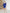 Blue Square Neck Long Sleeve Mini Dress - view 7 | ELAGIA