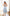 ELAGIA sky-blue satin corseted strapless dress - full-length view showing complete silhouette and hemline